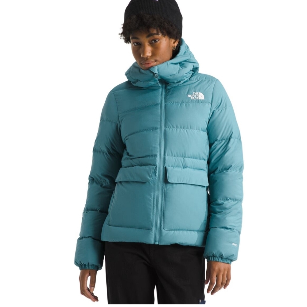 The North Face Women’s Gotham Down Jacket in ALGAE BLUE  Size Small
